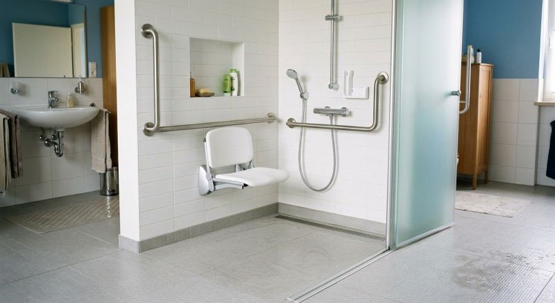 Walk In Shower Installation detail